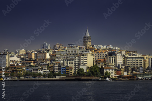 Before Storm Galata Tower, Istanbul