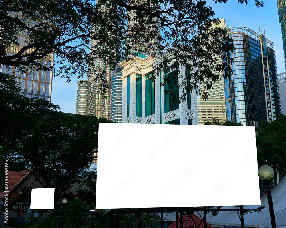 Obraz premium KL advertising concept billboard 