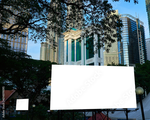 KL advertising concept billboard  photo