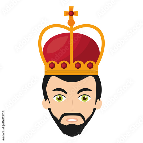 head king with crown