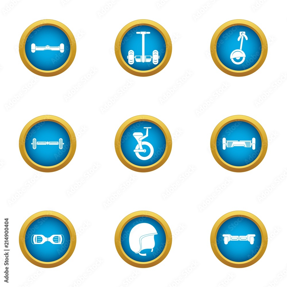 Rush icons set. Flat set of 9 rush vector icons for web isolated on white background Rush icons set. Flat set of 9 rush vector icons for web isolated on white background
