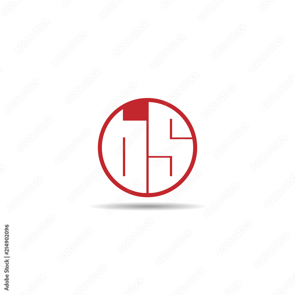 Initial Letter BS Logo Template Design Initial Letter BS Logo Template Design