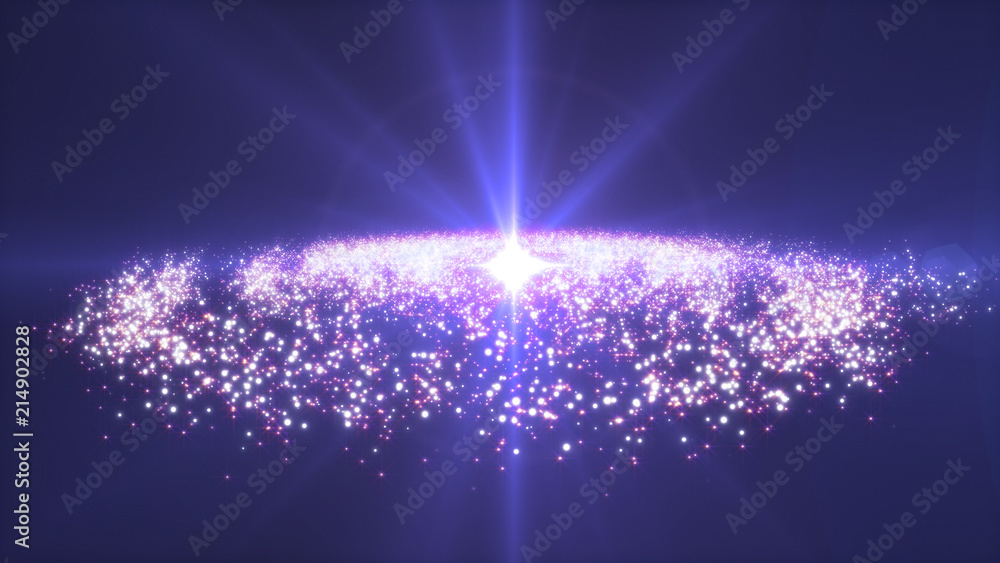 Cosmic Galaxy Background abstract