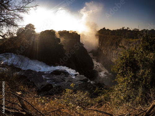 The Victoria Falls in Zimbabwe, Africa