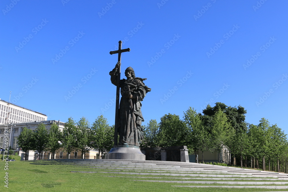 Monument to the collector of Russian lands and the baptizer of Russia Prince Vladimir the Great