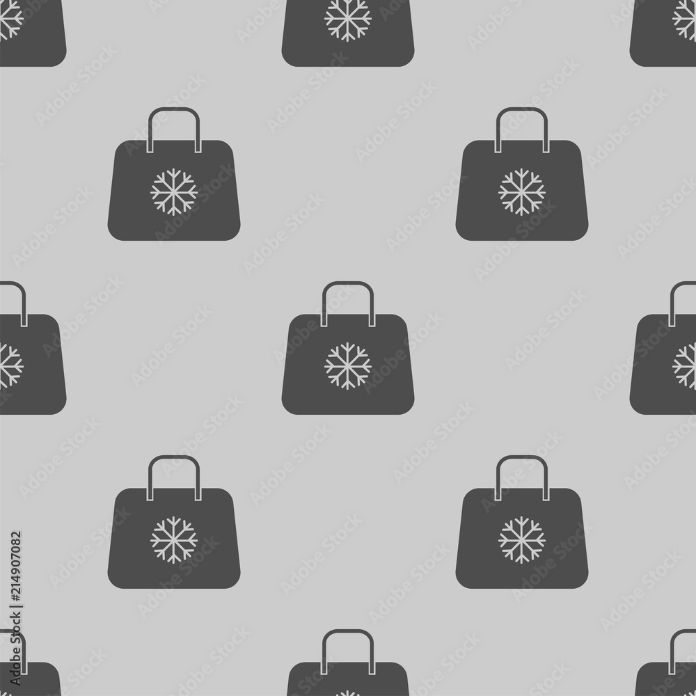 christmas shopping bag icon illustration christmas shopping bag icon illustration