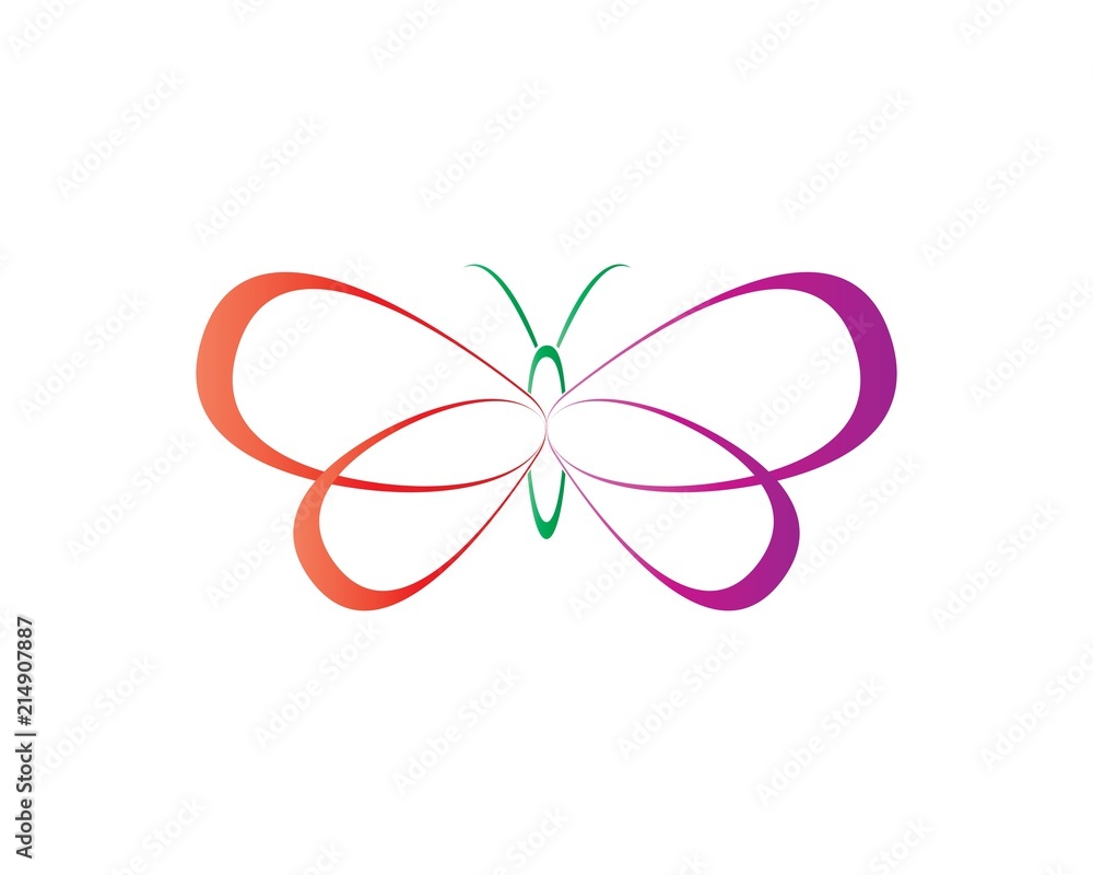 Butterfly Logo Template