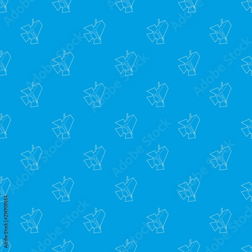 Spotlight pattern vector seamless blue repeat for any use