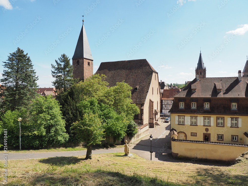 Wissembourg - Weißenburg – Weisseburch - im Elsass - mit mittelalterlichem Stadtkern
