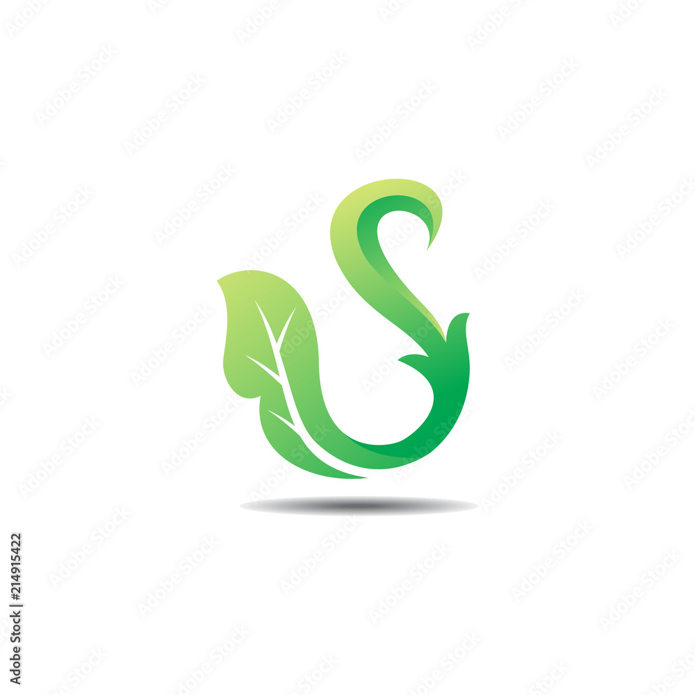 green leaf logo, tree logo, plant logo vector green leaf logo, tree logo, plant logo vector