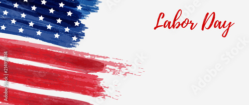 USA Labor day background