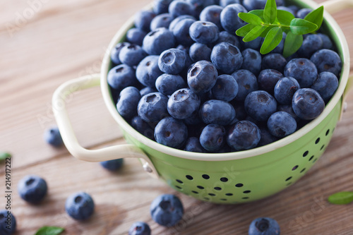 Wallpaper Mural bowl full of blueberries Torontodigital.ca