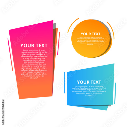 Vector abstract speed geometric origami banner 