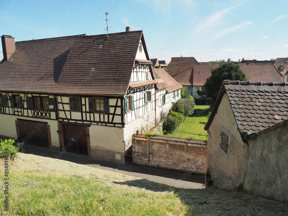 Wissembourg - Weißenburg – Weisseburch - im Elsass - mit mittelalterlichem Stadtkern
Wissembourg - Weißenburg – Weisseburch - im Elsass - mit mittelalterlichem Stadtkern