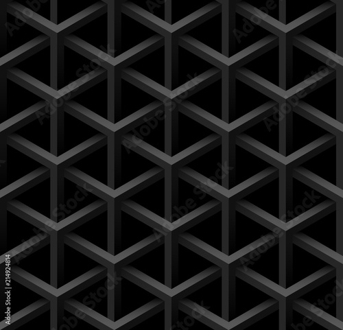 Vector Seamless Pattern Background. Futuristic Hi-Tech Design 