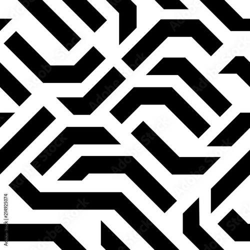 Vector Seamless Pattern Background. Futuristic Hi-Tech Design 