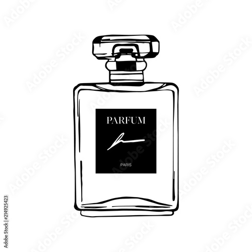 Original Perfume Bottle Black And White Zigzag Art Creative Modern Vector  Illustration, Isolated On White Background. Element Of Design. Beauty  Saloon. Royalty Free SVG, Cliparts, Vectors, and Stock Illustration. Image  81167613.