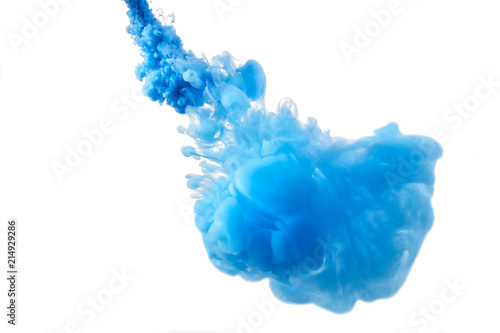 spray watercolor paint red blue abstract background smoke ink water cloud