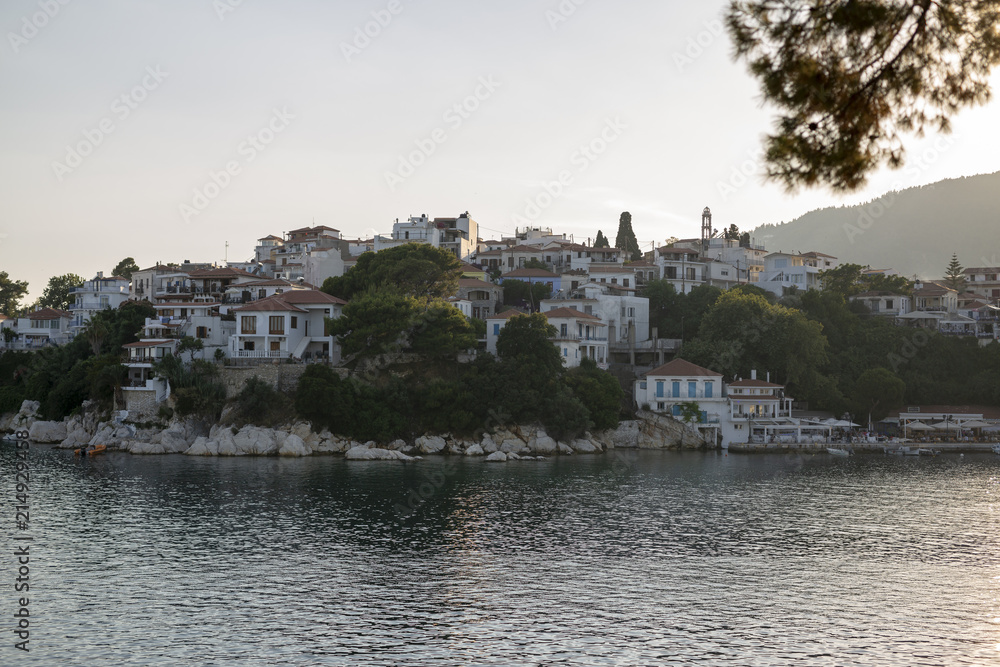 Skiathos town, Skiathos island, Sporades, Aegean sea, Greece