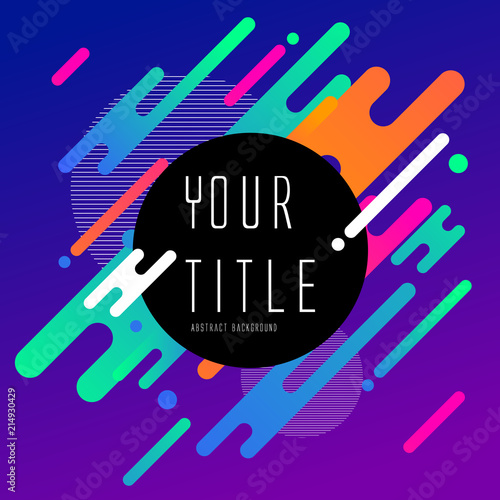 Colorful lines form an abstract background, vector illustrations.