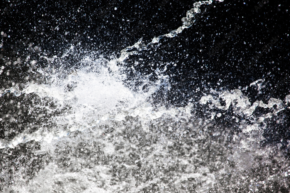 splashes and jets of water, background texture splashes and jets of water, background texture