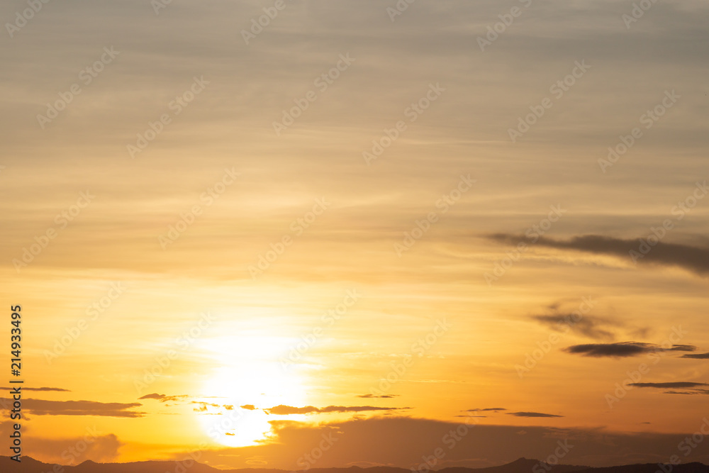 colorful dramatic sky with cloud at sunset. colorful dramatic sky with cloud at sunset.