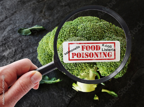 Food Poisoning label and terms