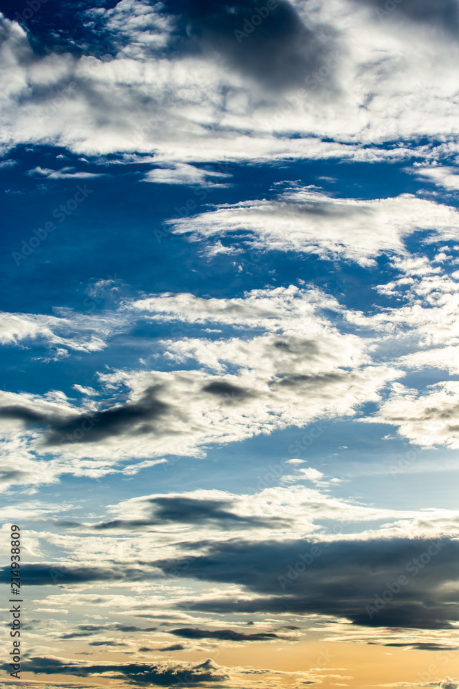 colorful dramatic sky with cloud at sunset.. colorful dramatic sky with cloud at sunset..