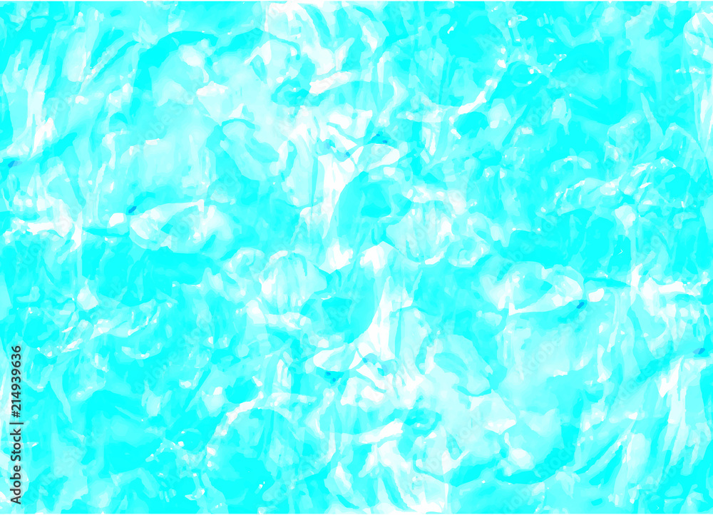 Turquoise spotted background as painted by paints. Vector background Turquoise spotted background as painted by paints. Vector background