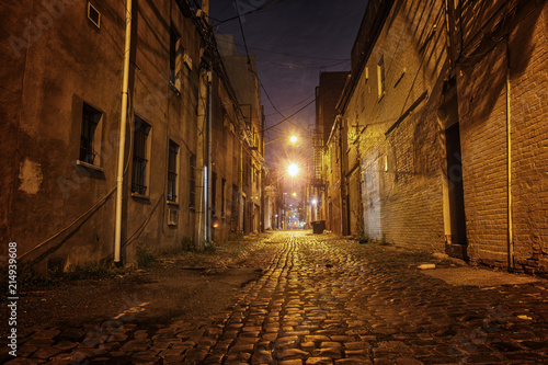 Night street on Mnahattan