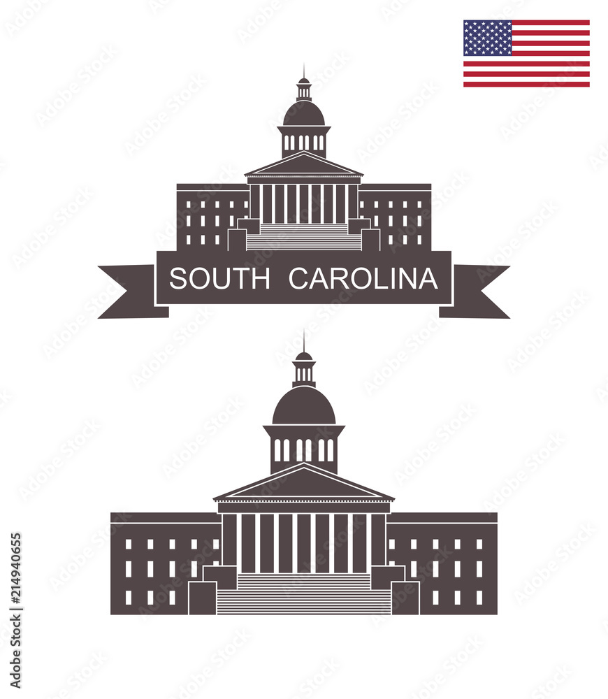 State of South Carolina. South Carolina State House in Columbia