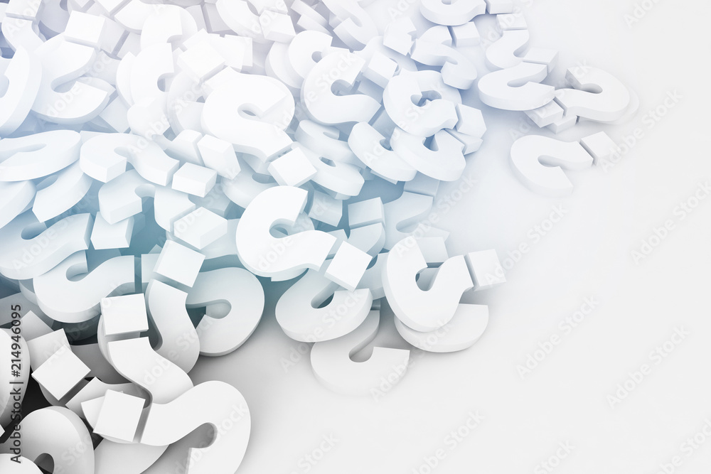 A background of question mark signs and symbols in a large group A background of question mark signs and symbols in a large group