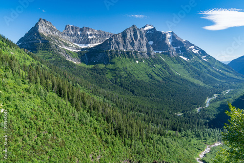 Going to the Sun Road at Logan Pass, Glacier National Park
