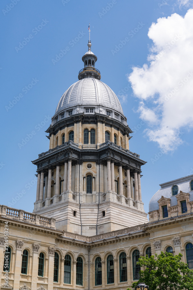 Dome of the Illinois State Capital Building