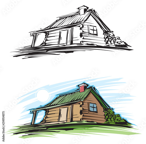 Log cabin