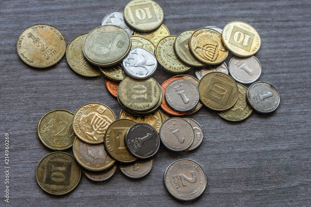 Israeli coins shekels Israeli coins shekels