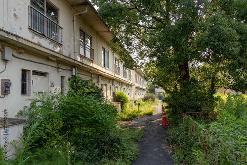 A fixed apartment complex for demolition / Matsubara apartment complex in Soka city, Saitama, Japan