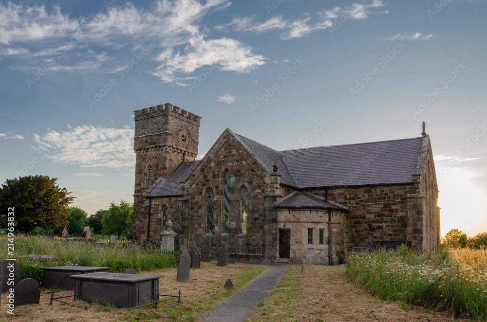 St. Nidan's Church on The Isle of Anglesey