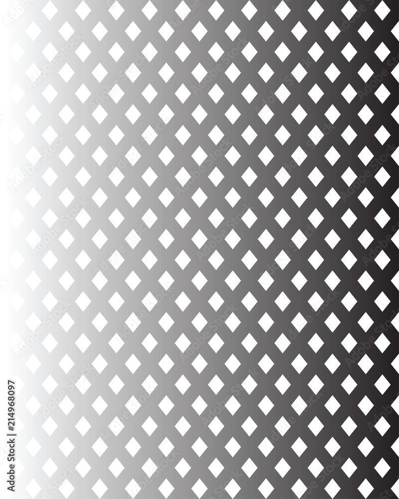 Gray and white dressings rhombuses, seamless pattern