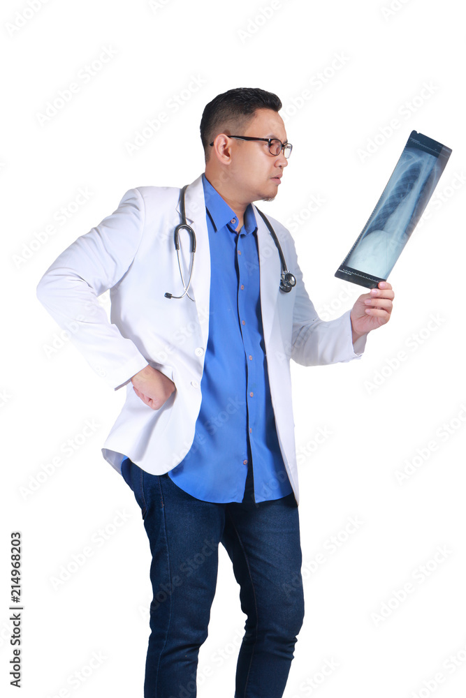 Doctor Sees X-Ray Image