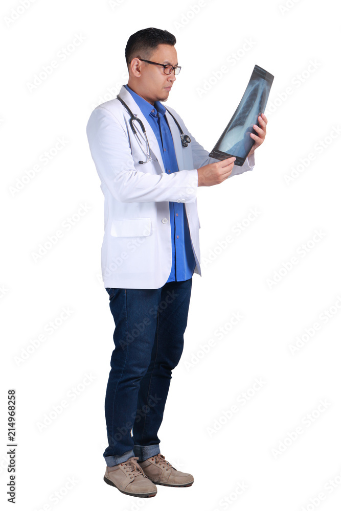 Doctor Sees X-Ray Image Doctor Sees X-Ray Image