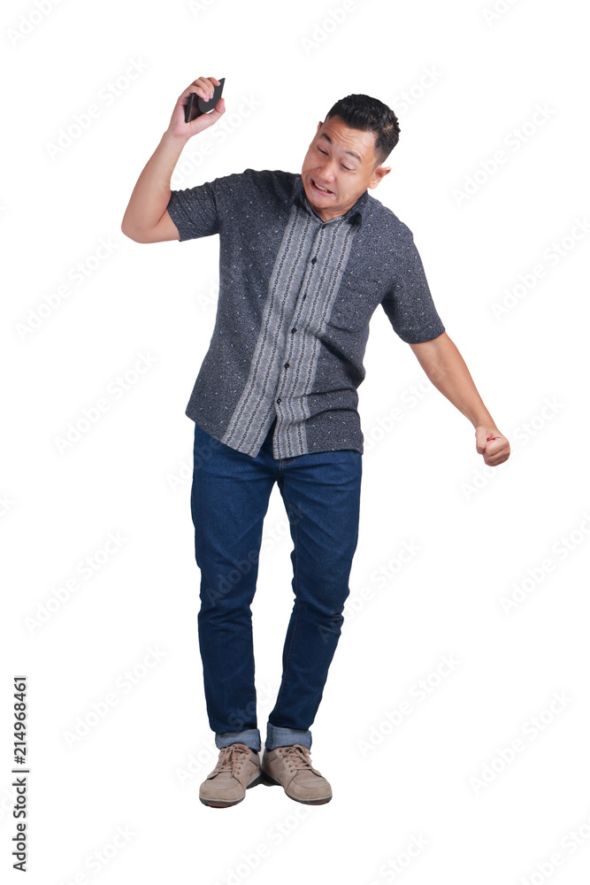 Young Man Angry For Having Bad News on Phone Young Man Angry For Having Bad News on Phone