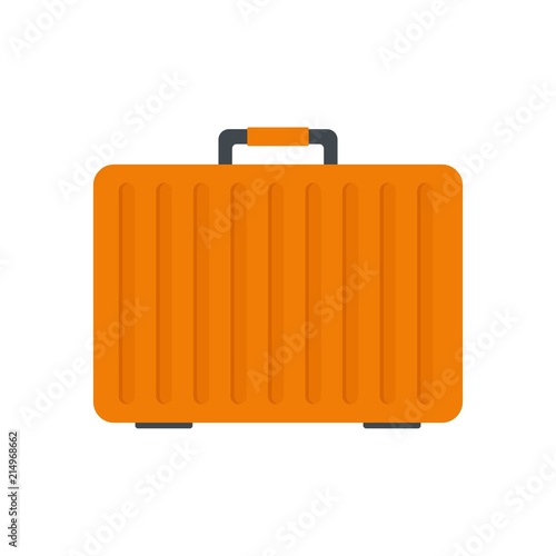 Climb case icon. Flat illustration of climb case vector icon for web isolated on white