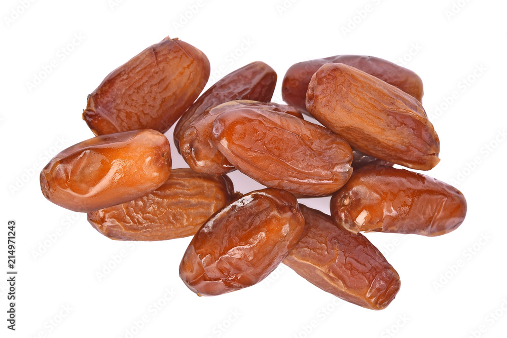 date palm on white background date palm on white background
