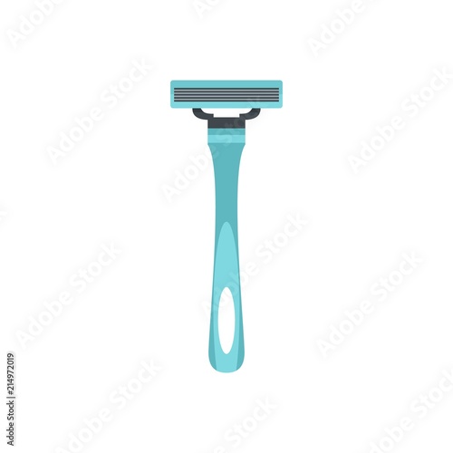 Man razor icon. Flat illustration of man razor vector icon for web isolated on white
