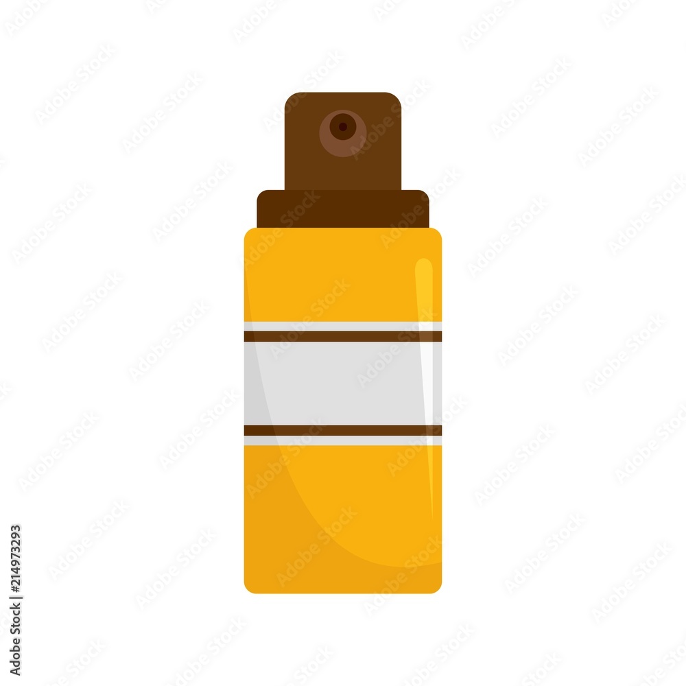 Sun aqua spray icon. Flat illustration of sun aqua spray vector icon for web isolated on white Sun aqua spray icon. Flat illustration of sun aqua spray vector icon for web isolated on white