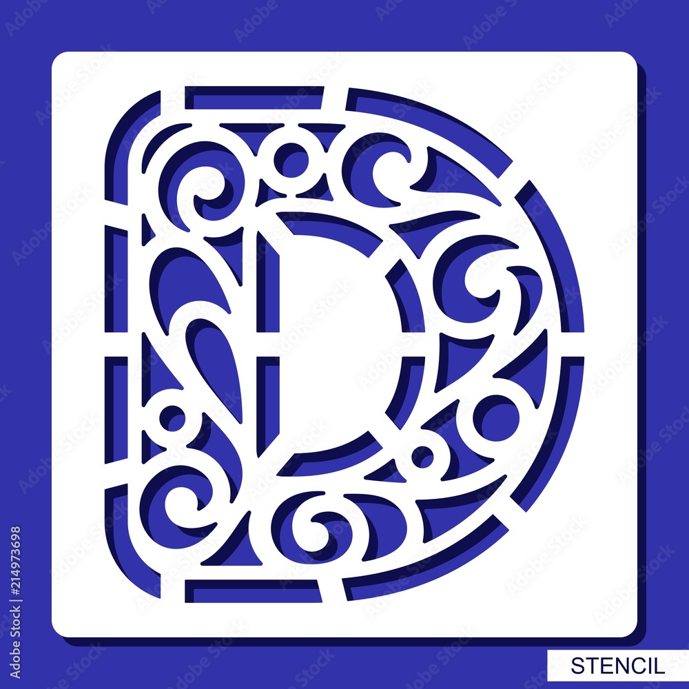 stencil-alphabet-lacy-letter-d-template-for-laser-cutting-wood