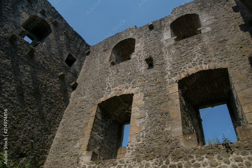 Old ruin of the castle Weidelsburg Old ruin of the castle Weidelsburg