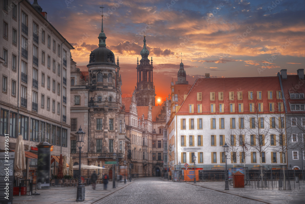 Fototapeta premium Dresden in Germany.