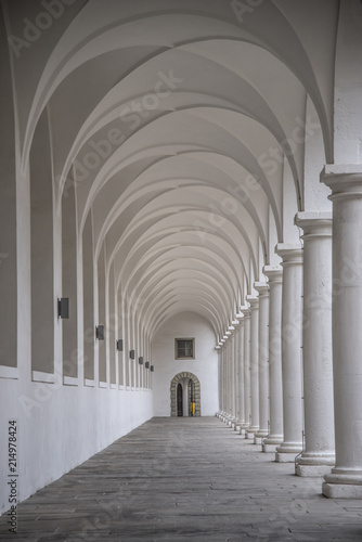 Arch in the building in Dresden